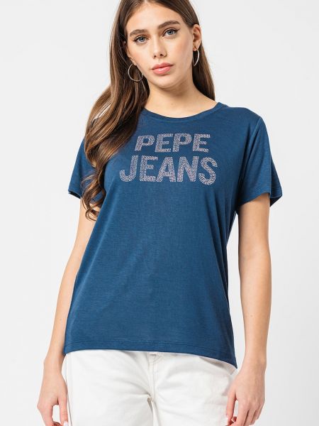 Футболка Pepe Jeans London синяя