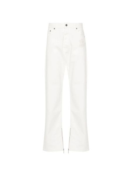 Białe proste jeansy Off-white