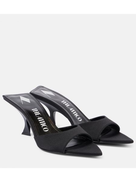 Satin mules The Attico sort