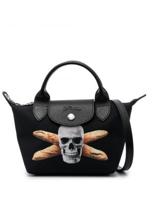Nákupná taška Longchamp čierna