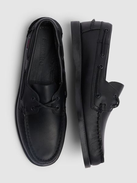 Δερμάτινα loafers Sebago μαύρο