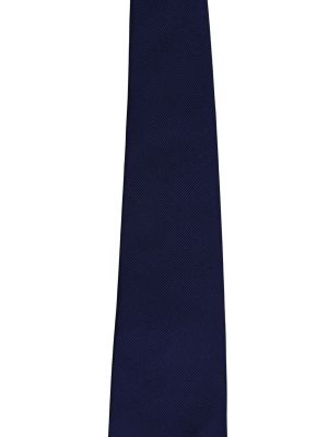Cravate en soie Brunello Cucinelli bleu