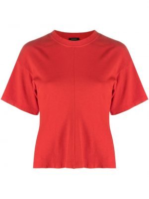 Bavlněné tričko Proenza Schouler červené