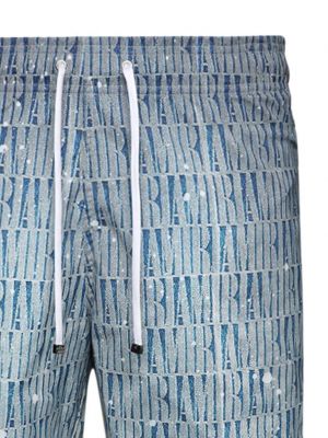 Shorts mit print mit farbverlauf Amiri blau