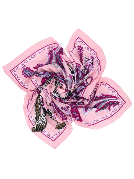 Розовый платок Liu Jo