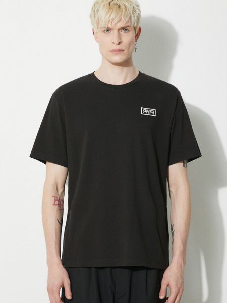 Koszulka bawełniana z nadrukiem Kenzo czarna