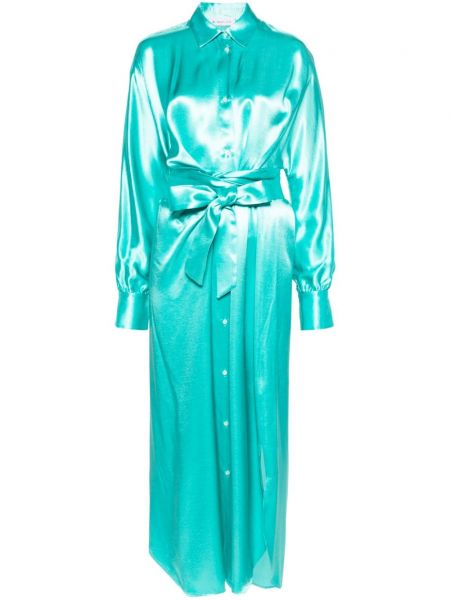 Sukienka długa Manuel Ritz niebieska