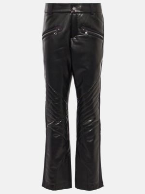 Δερμάτινο παντελόνι από δερματίνη Bogner μαύρο