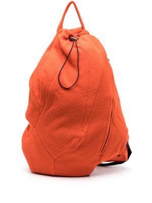 Μάλλινη τσάντα χιαστί Kiko Kostadinov πορτοκαλί