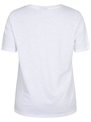 T-shirt Zizzi blanc