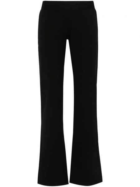 Krištáľové nohavice Versace Jeans Couture čierna