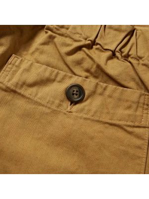 Pantalones chinos de espiga Orslow marrón