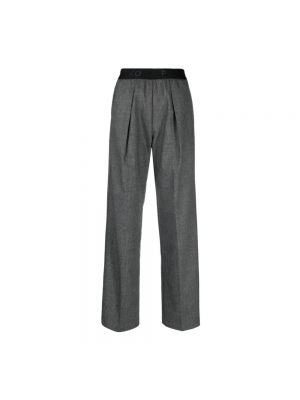 Pantalon large Pinko gris