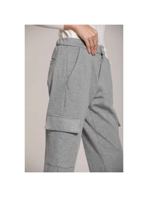 Pantalones cargo de tela jersey Mason's gris