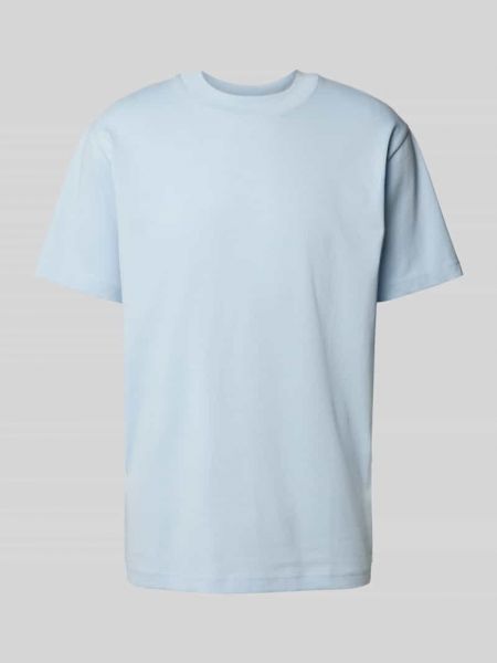 Koszulka w jednolitym kolorze Selected Homme niebieska