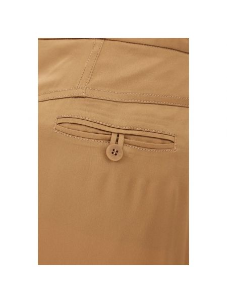 Pantalones elegantes Alberta Ferretti marrón