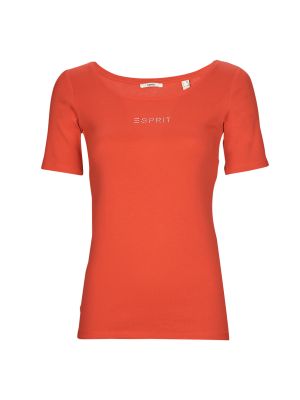 Tričko s krátkými rukávy Esprit červené