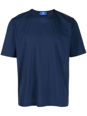 Bavlnené tričko Kired modrá