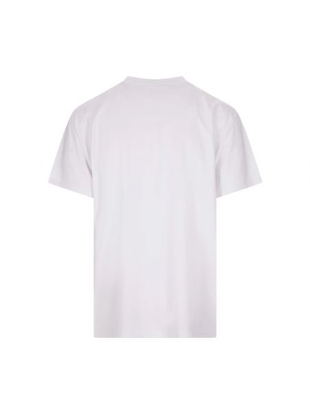 Camiseta de algodón Alexander Mcqueen blanco