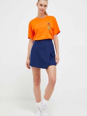 Mini suknja Adidas Originals plava