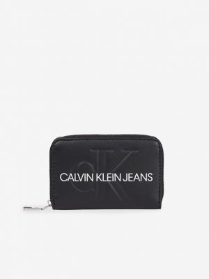 Portofel cu fermoar Calvin Klein Jeans negru