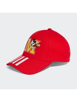 Kapa s šiltom Adidas rdeča