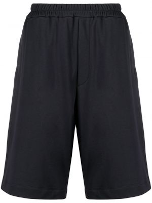 Pantalones cortos deportivos con bordado Jil Sander azul