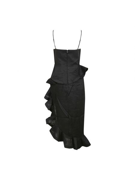 Sukienka midi elegancka Zimmermann czarna