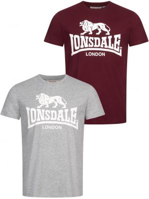 Polo majica Lonsdale siva