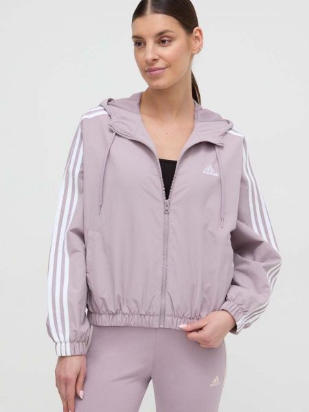 Фіолетова демісезонна куртка Adidas