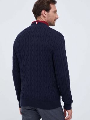 Pamut laza szabású pulóver Tommy Hilfiger szürke