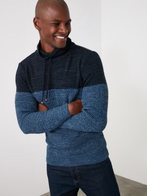 Sweter Trendyol, niebieski