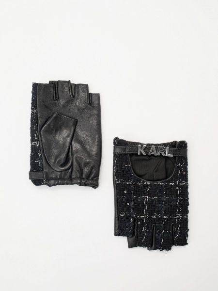 Перчатки Karl Lagerfeld черные