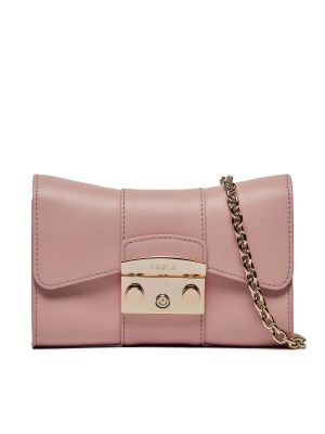 Pisemska torbica Furla roza