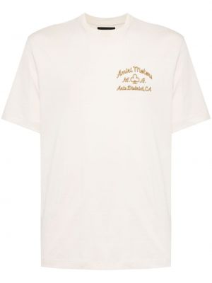 Medvilninis marškinėliai Amiri balta