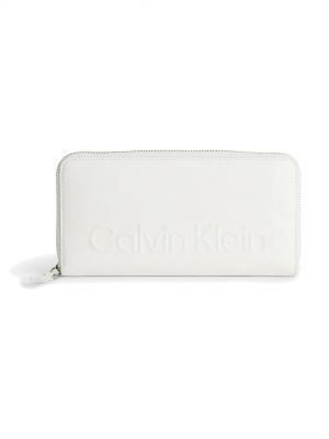 Белый кошелек Calvin Klein