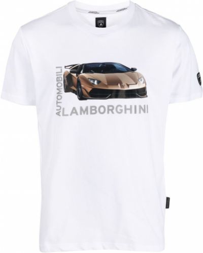 Camiseta con estampado Automobili Lamborghini