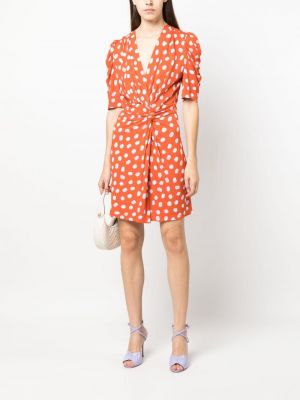 Mini šaty s potiskem s abstraktním vzorem Dvf Diane Von Furstenberg