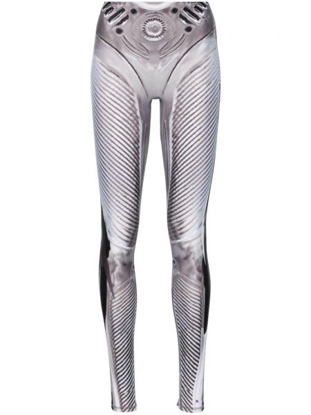 Abstrakt tryk leggings Ottolinger