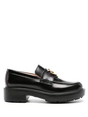 Pantofi loafer din piele Pinko negru