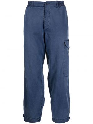 Pantaloni Ymc albastru