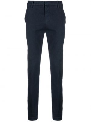 Pantaloni chino slim fit Dondup albastru