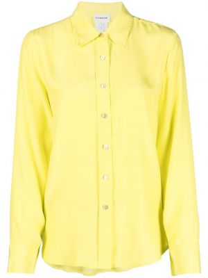 Jedwabna koszula Parosh żółta