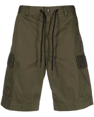 Pantalones cortos cargo con cordones Diesel verde
