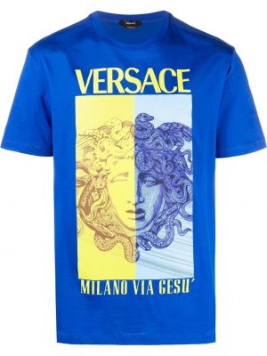 Тениска с принт Versace