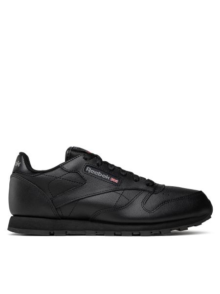 Sneakersy skórzane klasyczne Reebok Classic Leather czarne