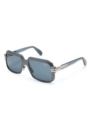 Oversize saulesbrilles Cazal zils