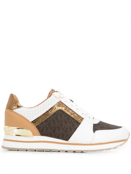 Zapatillas con cordones Michael Michael Kors blanco