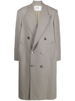 Kabát Ami Paris šedý