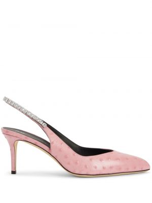 Pantofi cu toc Giuseppe Zanotti roz